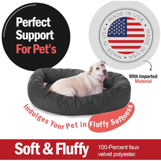 Majestic Bagel Pet Dog Bed by Pet Products Majestic Bagel Pet Dog Bed by Pet Products