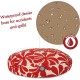 Majestic Pet Red Plantation Medium Round Indoor Outdoor Pet Dog Bed With Removable Washable Cover Products Majestic Pet Red Plantation Medium Round Indoor Outdoor Pet Dog Bed With Removable Washable Cover Products