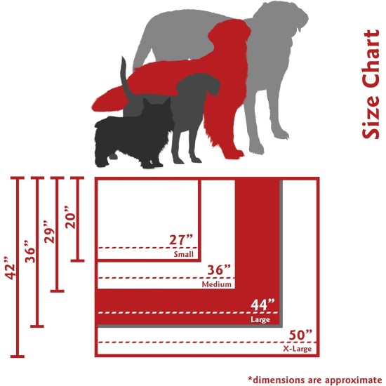 Majestic Pet Towers Rectangle Pet Bed - Gray - Large Majestic Pet Towers Rectangle Pet Bed - Gray - Large