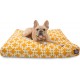 Majestic Pet Yellow Links Small Rectangle Indoor Outdoor Pet Dog Bed With Removable Washable Cover By Products Majestic Pet Yellow Links Small Rectangle Indoor Outdoor Pet Dog Bed With Removable Washable Cover By Products
