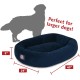 Majestic suede bagel-shaped dog bed Majestic suede bagel-shaped dog bed