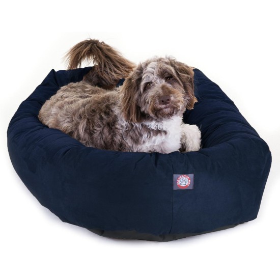 Majestic suede bagel-shaped dog bed Majestic suede bagel-shaped dog bed
