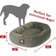 Majestic suede bagel-shaped dog bed Majestic suede bagel-shaped dog bed