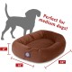 Majestic suede bagel-shaped dog bed Majestic suede bagel-shaped dog bed