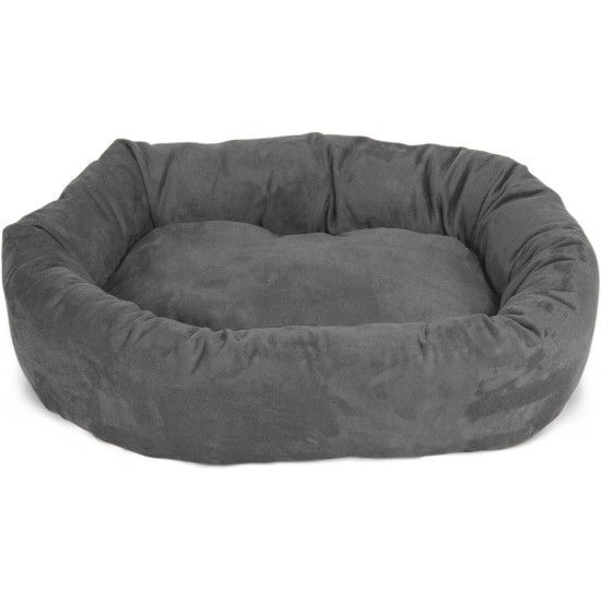 Majestic suede bagel-shaped dog bed Majestic suede bagel-shaped dog bed