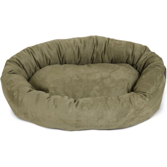 Majestic suede bagel-shaped dog bed Majestic suede bagel-shaped dog bed