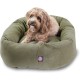 Majestic suede bagel-shaped dog bed Majestic suede bagel-shaped dog bed