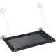 Maximex XXL Hammock, Window Mat for 2 Cats, Maximum Load 35 kg, Reliable Large Suction Cups, Includes Cuddly Warm Plush Cushion, 67 x 38 cm