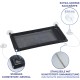 Maximex XXL Hammock, Window Mat for 2 Cats, Maximum Load 35 kg, Reliable Large Suction Cups, Includes Cuddly Warm Plush Cushion, 67 x 38 cm