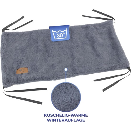 Maximex XXL Hammock, Window Mat for 2 Cats, Maximum Load 35 kg, Reliable Large Suction Cups, Includes Cuddly Warm Plush Cushion, 67 x 38 cm Maximex XXL Hammock, Window Mat for 2 Cats, Maximum Load 35 kg, Reliable Large Suction Cups, Includes Cuddly Warm Plush Cushion, 67 x 38 cm