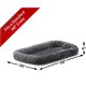 MidWest Homes for Pets 46cm Long Fleece Pet Bed with Comfort Pad Fits 18" Long Dog Crate Easy Care Machine Washable Tumble Dry 40218 White MidWest Homes for Pets 46cm Long Fleece Pet Bed with Comfort Pad Fits 18" Long Dog Crate Easy Care Machine Washable Tumble Dry 40218 White