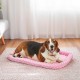 MidWest Homes for Pets 46cm Long Fleece Pet Bed with Comfort Pad Fits 18" Long Dog Crate Easy Care Machine Washable Tumble Dry 40218 White MidWest Homes for Pets 46cm Long Fleece Pet Bed with Comfort Pad Fits 18" Long Dog Crate Easy Care Machine Washable Tumble Dry 40218 White