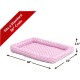 MidWest Homes for Pets 46cm Long Fleece Pet Bed with Comfort Pad Fits 18" Long Dog Crate Easy Care Machine Washable Tumble Dry 40218 White MidWest Homes for Pets 46cm Long Fleece Pet Bed with Comfort Pad Fits 18" Long Dog Crate Easy Care Machine Washable Tumble Dry 40218 White