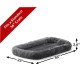 MidWest Homes for Pets 46cm Long Fleece Pet Bed with Comfort Pad Fits 18" Long Dog Crate Easy Care Machine Washable Tumble Dry 40218 White MidWest Homes for Pets 46cm Long Fleece Pet Bed with Comfort Pad Fits 18" Long Dog Crate Easy Care Machine Washable Tumble Dry 40218 White