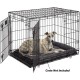 MidWest Homes for Pets 46cm Long Fleece Pet Bed with Comfort Pad Fits 18" Long Dog Crate Easy Care Machine Washable Tumble Dry 40218 White MidWest Homes for Pets 46cm Long Fleece Pet Bed with Comfort Pad Fits 18" Long Dog Crate Easy Care Machine Washable Tumble Dry 40218 White