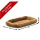 MidWest Homes for Pets 46cm Long Fleece Pet Bed with Comfort Pad Fits 18" Long Dog Crate Easy Care Machine Washable Tumble Dry 40218 White MidWest Homes for Pets 46cm Long Fleece Pet Bed with Comfort Pad Fits 18" Long Dog Crate Easy Care Machine Washable Tumble Dry 40218 White