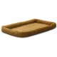 MidWest Homes for Pets 46cm Long Fleece Pet Bed with Comfort Pad Fits 18" Long Dog Crate Easy Care Machine Washable Tumble Dry 40218 White MidWest Homes for Pets 46cm Long Fleece Pet Bed with Comfort Pad Fits 18" Long Dog Crate Easy Care Machine Washable Tumble Dry 40218 White