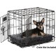 MidWest Homes for Pets 46cm Long Fleece Pet Bed with Comfort Pad Fits 18" Long Dog Crate Easy Care Machine Washable Tumble Dry 40218 White MidWest Homes for Pets 46cm Long Fleece Pet Bed with Comfort Pad Fits 18" Long Dog Crate Easy Care Machine Washable Tumble Dry 40218 White