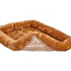 MidWest Homes for Pets 46cm Long Fleece Pet Bed with Comfort Pad Fits 18" Long Dog Crate Easy Care Machine Washable Tumble Dry 40218 White MidWest Homes for Pets 46cm Long Fleece Pet Bed with Comfort Pad Fits 18" Long Dog Crate Easy Care Machine Washable Tumble Dry 40218 White