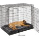 MidWest Homes for Pets 46cm Long Fleece Pet Bed with Comfort Pad Fits 18" Long Dog Crate Easy Care Machine Washable Tumble Dry 40218 White MidWest Homes for Pets 46cm Long Fleece Pet Bed with Comfort Pad Fits 18" Long Dog Crate Easy Care Machine Washable Tumble Dry 40218 White
