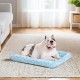 MidWest Homes for Pets 46cm Long Fleece Pet Bed with Comfort Pad Fits 18" Long Dog Crate Easy Care Machine Washable Tumble Dry 40218 White MidWest Homes for Pets 46cm Long Fleece Pet Bed with Comfort Pad Fits 18" Long Dog Crate Easy Care Machine Washable Tumble Dry 40218 White