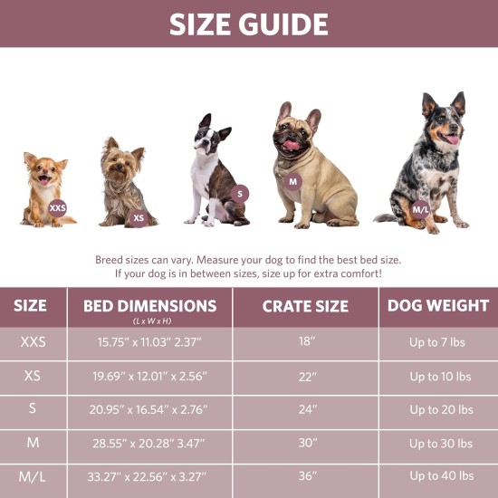 MidWest Homes for Pets 46cm Long Fleece Pet Bed with Comfort Pad Fits 18" Long Dog Crate Easy Care Machine Washable Tumble Dry 40218 White MidWest Homes for Pets 46cm Long Fleece Pet Bed with Comfort Pad Fits 18" Long Dog Crate Easy Care Machine Washable Tumble Dry 40218 White