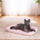 MidWest Homes for Pets 46cm Long Fleece Pet Bed with Comfort Pad Fits 18" Long Dog Crate Easy Care Machine Washable Tumble Dry 40218 White MidWest Homes for Pets 46cm Long Fleece Pet Bed with Comfort Pad Fits 18" Long Dog Crate Easy Care Machine Washable Tumble Dry 40218 White