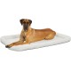 MidWest Homes for Pets 46cm Long Fleece Pet Bed with Comfort Pad Fits 18" Long Dog Crate Easy Care Machine Washable Tumble Dry 40218 White MidWest Homes for Pets 46cm Long Fleece Pet Bed with Comfort Pad Fits 18" Long Dog Crate Easy Care Machine Washable Tumble Dry 40218 White