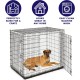 MidWest Homes for Pets 46cm Long Fleece Pet Bed with Comfort Pad Fits 18" Long Dog Crate Easy Care Machine Washable Tumble Dry 40218 White MidWest Homes for Pets 46cm Long Fleece Pet Bed with Comfort Pad Fits 18" Long Dog Crate Easy Care Machine Washable Tumble Dry 40218 White