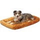 MidWest Homes for Pets 46cm Long Fleece Pet Bed with Comfort Pad Fits 18" Long Dog Crate Easy Care Machine Washable Tumble Dry 40218 White MidWest Homes for Pets 46cm Long Fleece Pet Bed with Comfort Pad Fits 18" Long Dog Crate Easy Care Machine Washable Tumble Dry 40218 White