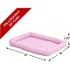 MidWest Homes for Pets 46cm Long Fleece Pet Bed with Comfort Pad Fits 18" Long Dog Crate Easy Care Machine Washable Tumble Dry 40218 White MidWest Homes for Pets 46cm Long Fleece Pet Bed with Comfort Pad Fits 18" Long Dog Crate Easy Care Machine Washable Tumble Dry 40218 White
