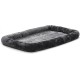 MidWest Homes for Pets 46cm Long Fleece Pet Bed with Comfort Pad Fits 18" Long Dog Crate Easy Care Machine Washable Tumble Dry 40218 White MidWest Homes for Pets 46cm Long Fleece Pet Bed with Comfort Pad Fits 18" Long Dog Crate Easy Care Machine Washable Tumble Dry 40218 White