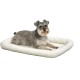 MidWest Homes for Pets 46cm Long Fleece Pet Bed with Comfort Pad Fits 18" Long Dog Crate Easy Care Machine Washable Tumble Dry 40218 White MidWest Homes for Pets 46cm Long Fleece Pet Bed with Comfort Pad Fits 18" Long Dog Crate Easy Care Machine Washable Tumble Dry 40218 White