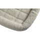MidWest Homes for Pets 46cm Long Fleece Pet Bed with Comfort Pad Fits 18" Long Dog Crate Easy Care Machine Washable Tumble Dry 40218 White MidWest Homes for Pets 46cm Long Fleece Pet Bed with Comfort Pad Fits 18" Long Dog Crate Easy Care Machine Washable Tumble Dry 40218 White