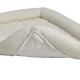 MidWest Homes for Pets 46cm Long Fleece Pet Bed with Comfort Pad Fits 18" Long Dog Crate Easy Care Machine Washable Tumble Dry 40218 White MidWest Homes for Pets 46cm Long Fleece Pet Bed with Comfort Pad Fits 18" Long Dog Crate Easy Care Machine Washable Tumble Dry 40218 White