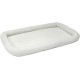 MidWest Homes for Pets 46cm Long Fleece Pet Bed with Comfort Pad Fits 18" Long Dog Crate Easy Care Machine Washable Tumble Dry 40218 White MidWest Homes for Pets 46cm Long Fleece Pet Bed with Comfort Pad Fits 18" Long Dog Crate Easy Care Machine Washable Tumble Dry 40218 White