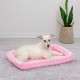 MidWest Homes for Pets 46cm Long Fleece Pet Bed with Comfort Pad Fits 18" Long Dog Crate Easy Care Machine Washable Tumble Dry 40218 White MidWest Homes for Pets 46cm Long Fleece Pet Bed with Comfort Pad Fits 18" Long Dog Crate Easy Care Machine Washable Tumble Dry 40218 White