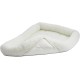 MidWest Homes for Pets 46cm Long Fleece Pet Bed with Comfort Pad Fits 18" Long Dog Crate Easy Care Machine Washable Tumble Dry 40218 White MidWest Homes for Pets 46cm Long Fleece Pet Bed with Comfort Pad Fits 18" Long Dog Crate Easy Care Machine Washable Tumble Dry 40218 White