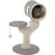 MidWest"Salvador" Cat Tree w/Built-in Sisal Cat Scratching Pad & Cat Look-Out Lounge, Mushroom/Diamond Pattern, Small Cat Tree