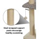 MidWest"Salvador" Cat Tree w/Built-in Sisal Cat Scratching Pad & Cat Look-Out Lounge, Mushroom/Diamond Pattern, Small Cat Tree