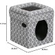 Midwest Curious Cat Cube, Cat House/Cat Condo, small Midwest Curious Cat Cube, Cat House/Cat Condo, small