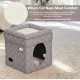 Midwest Curious Cat Cube, Cat House/Cat Condo, small Midwest Curious Cat Cube, Cat House/Cat Condo, small