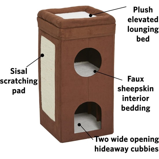 Midwest Curious Cat Cube, Cat House/Cat Condo, small Midwest Curious Cat Cube, Cat House/Cat Condo, small