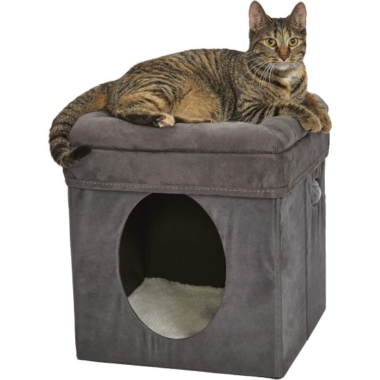 Midwest Curious Cat Cube, Cat House/Cat Condo, small Midwest Curious Cat Cube, Cat House/Cat Condo, small