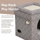 Midwest Curious Cat Cube, Cat House/Cat Condo, small Midwest Curious Cat Cube, Cat House/Cat Condo, small