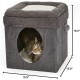 Midwest Curious Cat Cube, Cat House/Cat Condo, small Midwest Curious Cat Cube, Cat House/Cat Condo, small