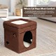 Midwest Curious Cat Cube, Cat House/Cat Condo, small Midwest Curious Cat Cube, Cat House/Cat Condo, small