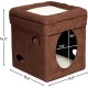Midwest Curious Cat Cube, Cat House/Cat Condo, small Midwest Curious Cat Cube, Cat House/Cat Condo, small
