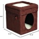 Midwest Curious Cat Cube, Cat House/Cat Condo, small Midwest Curious Cat Cube, Cat House/Cat Condo, small