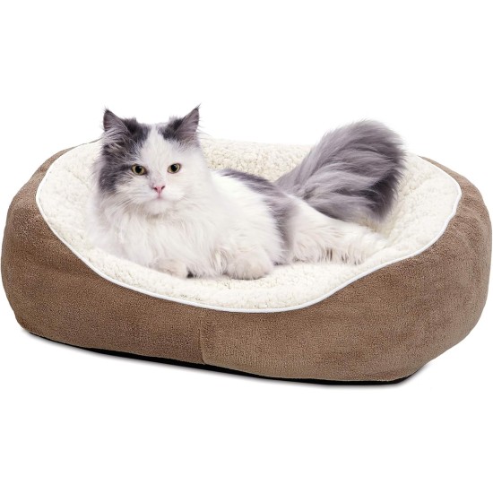 Midwest Homes for Pets Cuddly Dog Bed Taupe Small Midwest Homes for Pets Cuddly Dog Bed Taupe Small